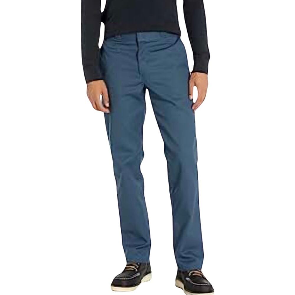 New Gap Men’s Soft Twill Slim Fit Stretch 5 Pocket In Majolica Blue